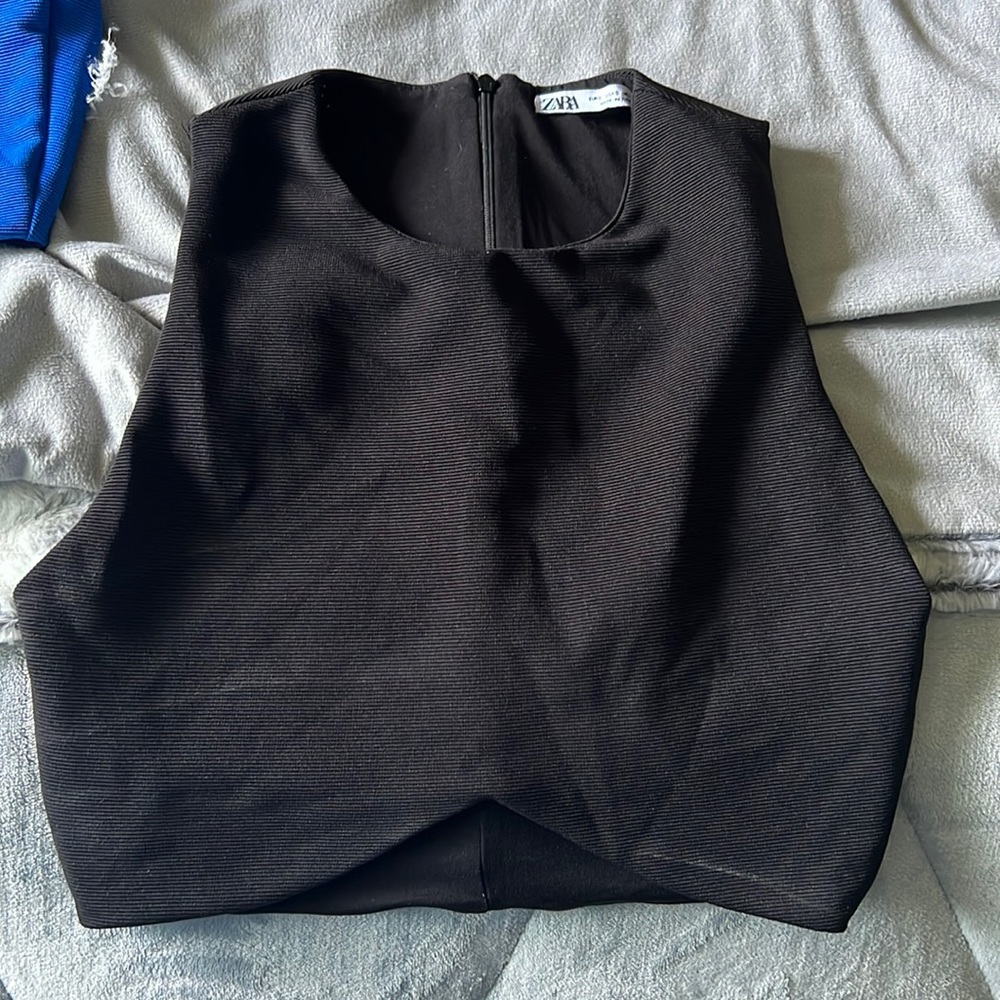 Zara crop top!
